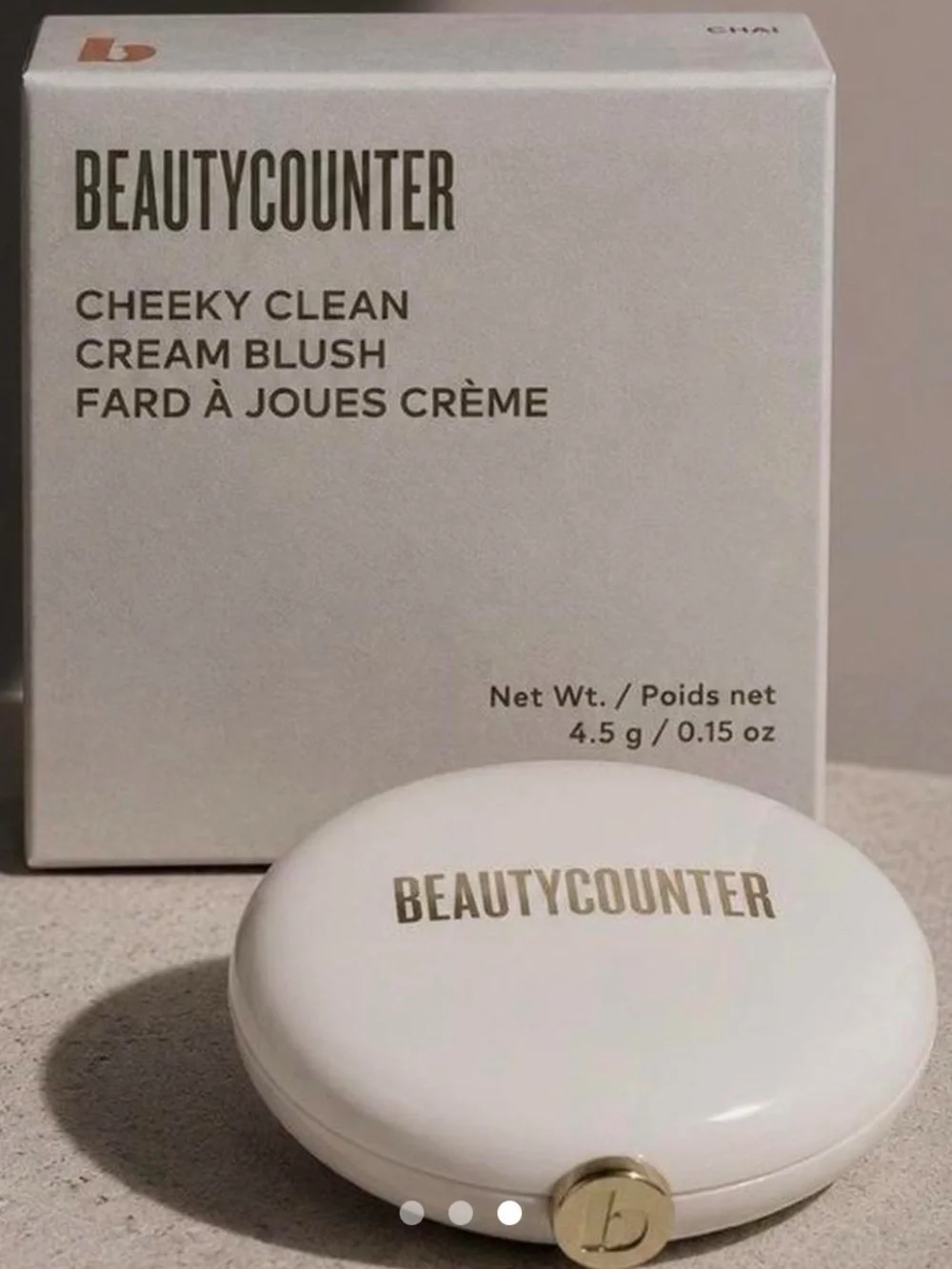 Beauty Counter Cream Blush in Chai